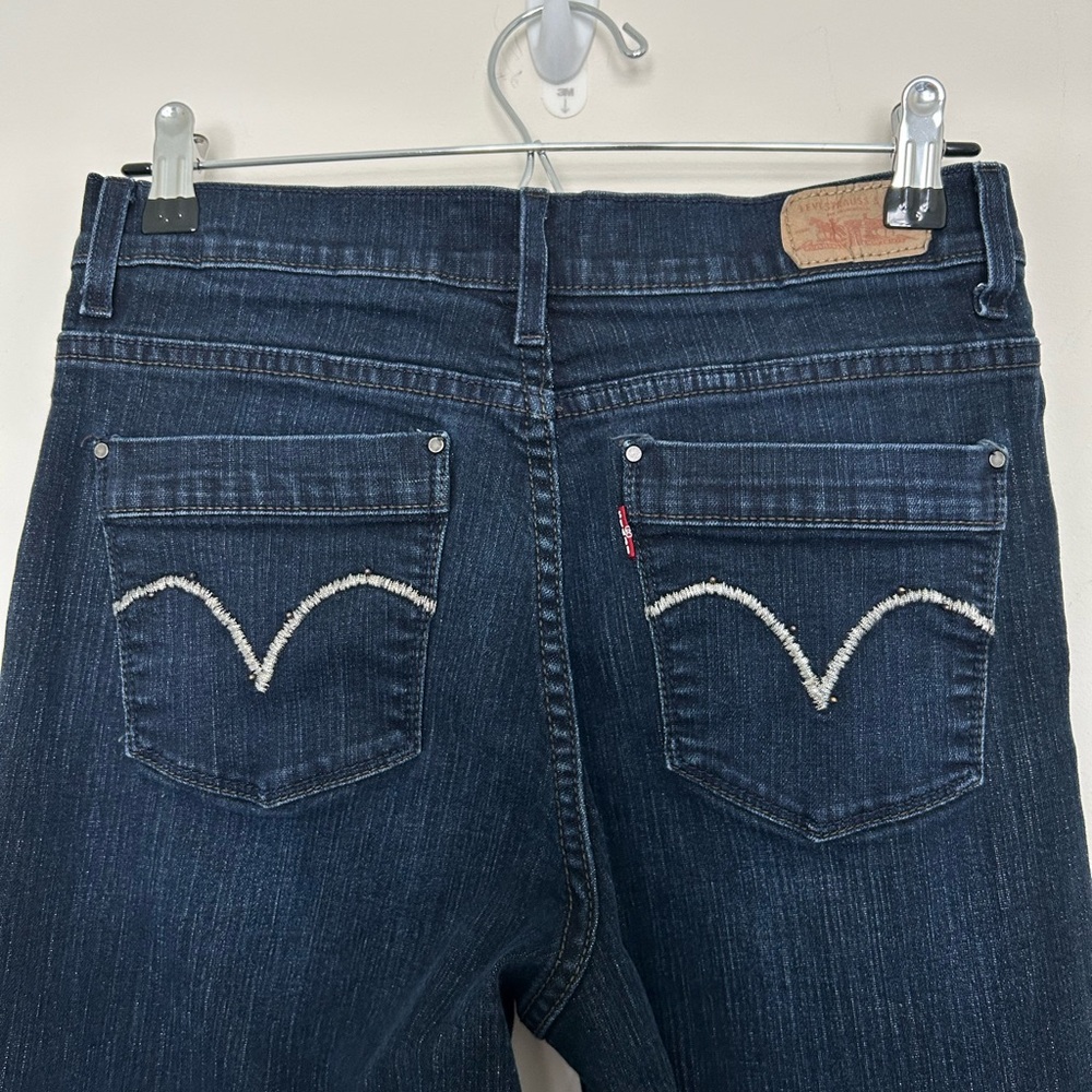 Levi’s Perfectly‎ Slimming 512 Straight Leg Jeans Denim Size 8M - Picture 7 of 8